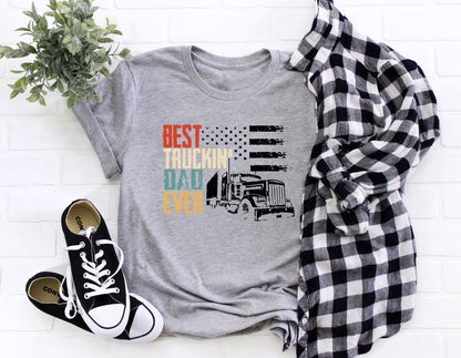 Best Truckin' Dad Ever, Trucker Dad Shirt, Trucking Dad Shirt, Father Shirt, Father's Day Shirt il_794xN.4187294536_oxzo.jpg