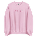 Phi Sigma Sigma Embroidered Sorority Script Sweatshirt, Cute Phi Sig Gift, Big Little Gift, Soft Sorority Crewneck Sweatshirt
