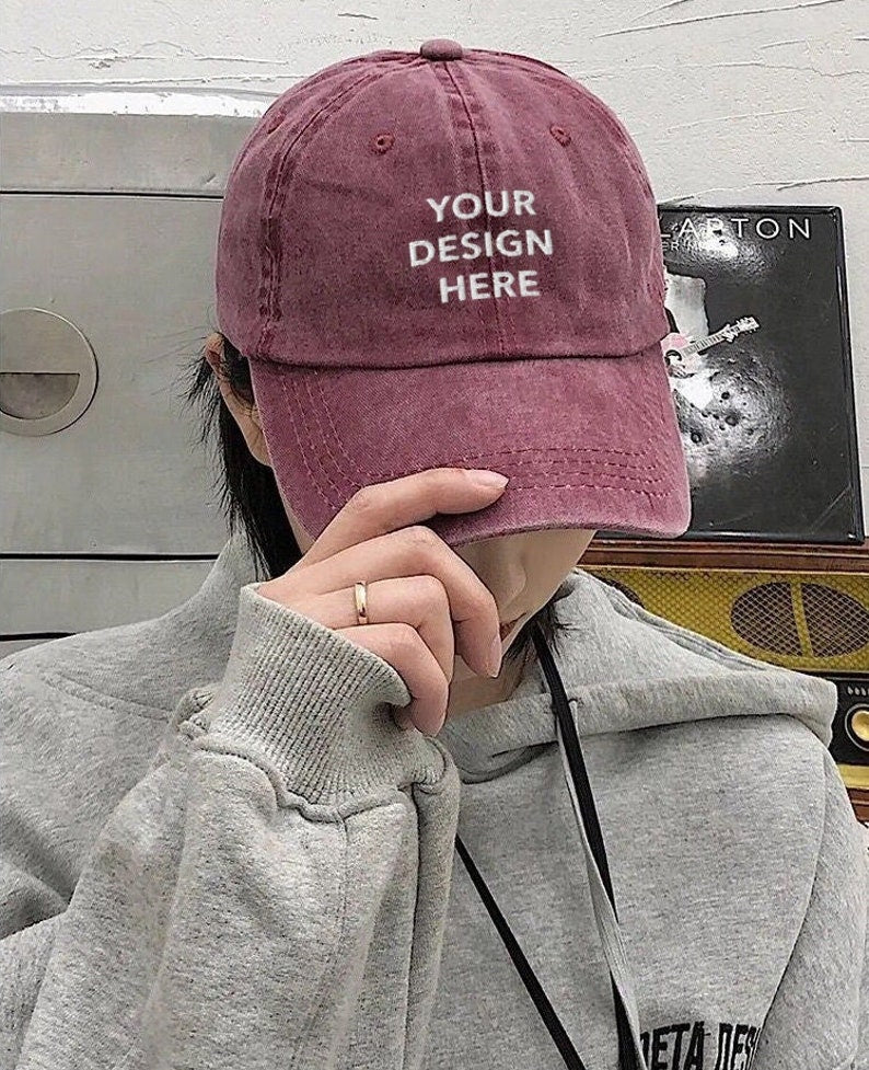 Embroidered Hat Personalized Dad Cap Embroidery Logo, Baseball Hat, Bachelorette Hats, Custom Caps, Sorority Hat, Unisex Baseball Cap il_794xN.4283886550_rea2.jpg?v=1742187749