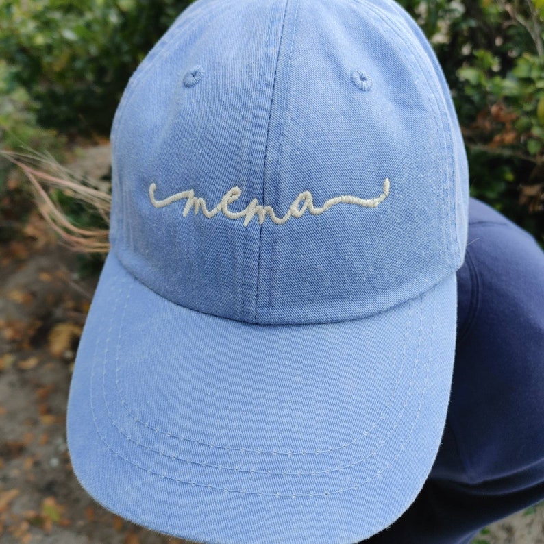 Embroidered Mama, Gigi, Grandma, Mommy, Nana Baseball Cap - Mama Hat, Gigi Hat - Custom Mother's Day Gift - Personalized Gifts - Custom Hat