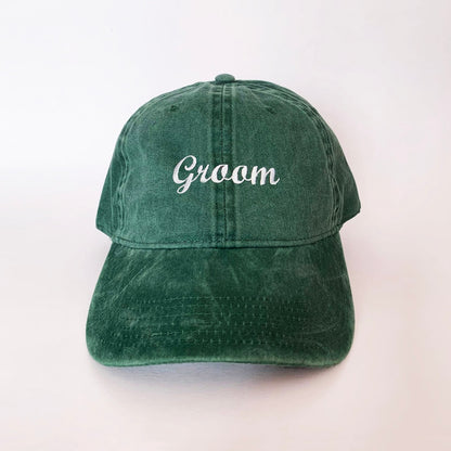 Bride and Groom Embroidered Hat Set Matching Wedding Caps for Couples, Engagement Gift, Newlywed Baseball Dad Hats for Bride & Groom