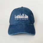 City Skyline Embroidered Cap hat baseball hat Chicago cap LA embroidered ball cap NY Houston Miami Dallas Boston Denver Atlanta Seattle