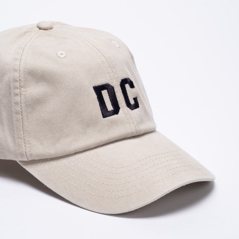 Custom Embroidered Cap - Unisex Personalised Vintage Washed Out Cotton Dad Style Hat with Initials - One Size - Gift for Him or Her il_794xN.4702924888_6bk3.jpg