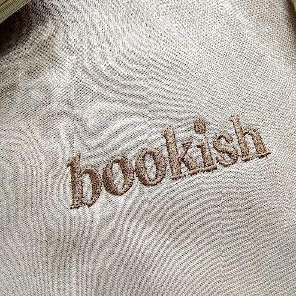 Bookish Embroidered Sweatshirt,Embroidered Sweatshirt,Trendy sweatshirt,Reading Sweatshirt,Book Readers Gift,Book Readers Gift il_794xN.4761088486_on00.jpg