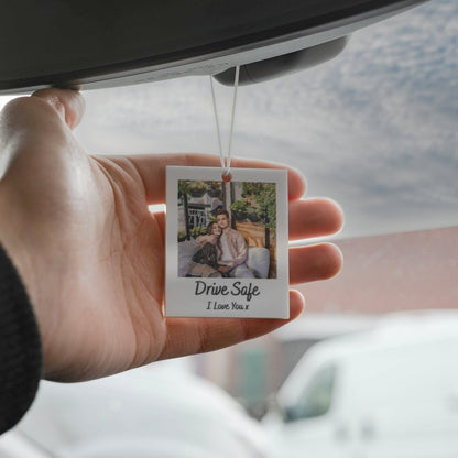 Personalised Photo Car Ornament Hanging Car Polaroid Any Image Driving Test Pass Gift Idea First Car Charm Gift il_794xN.4844078569_pd6a.jpg
