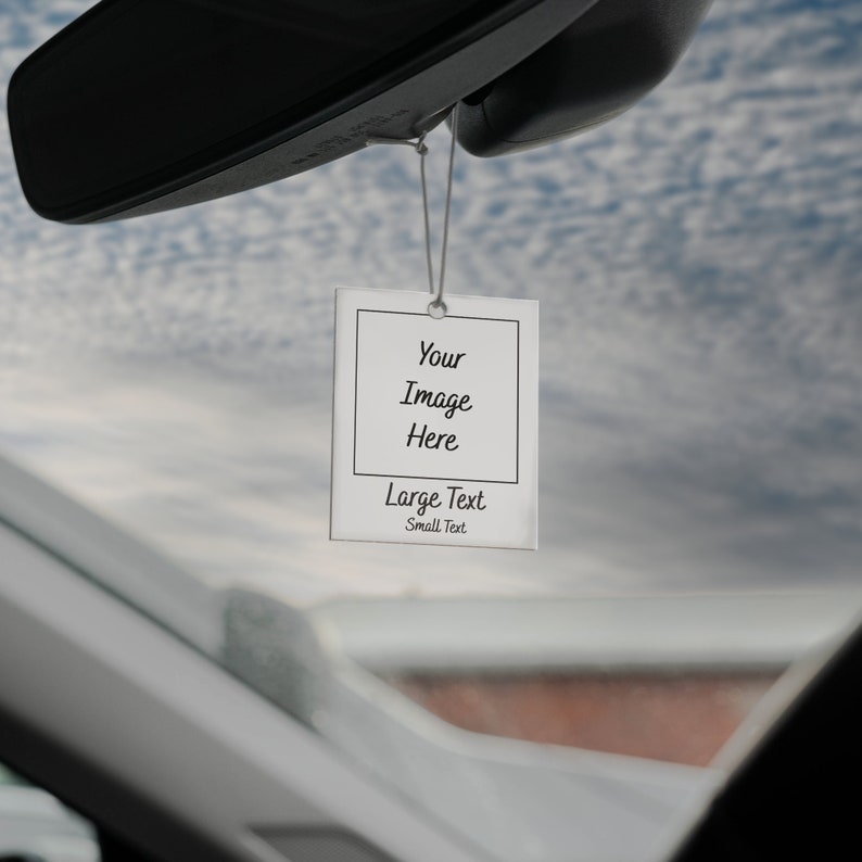 Personalised Photo Car Ornament Hanging Car Polaroid Any Image Driving Test Pass Gift Idea First Car Charm Gift il_794xN.4844078893_4st9.jpg