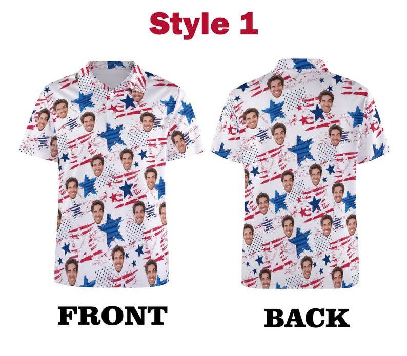 Custom Polo Shirt for Men, Personalized Short Sleeve Golf Shirt with Picture Logo Face Photo US Flag Printed Polo Shirt Independence Day il_794xN.4878507868_n6d2.jpg
