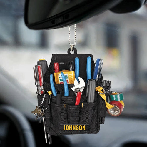 Personalized Electrician Tool Bag Flat Ornament,Mechanic Ornament Birthaday Gift, Father's Day Gift il_794xN.4897381035_6h2u.jpg