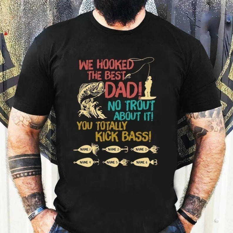 Fishing Gift For Man, Personalized Fishing Shirt For Dad Grandpa, Dad Shirt, Fathers Day Shirt From Son Daughter, Custom Fishing Gift For Da il_794xN.4900805183_6hef_1.jpg