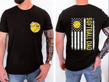 Softball Dad Shirt, Custom Softball Shirt, Softball Dad T Shirt, Dad Shirt, Game Day Shirt, Father's Day, Gift For Dad, Baseball Lover Dad il_794xN.4909201494_gthi_5000x_b2d3db5c-b272-4c71-8ff5-0e3730300d6a.jpg