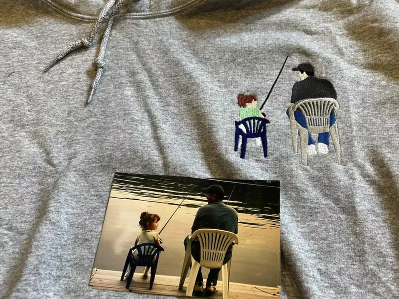 Custom Portrait From Photo Embroidered | Printed Tshirt/ Sweatshirt/ Hoodie, Couple Matching Hoodies il_794xN.5040494408_ha3y_1_11zon.png?v=1743397465