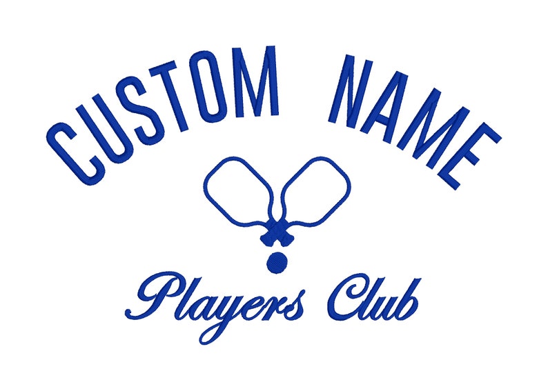 Personalized Pickleball League Sweatshirt, Vintage Style Pickleball Sweatshirt, Embroidered Preppy Style, Pickleball Lover Gift, Pickle Ball