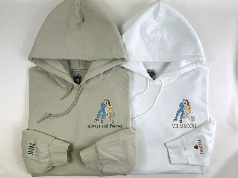 Custom Portrait From Photo Embroidered | Printed Tshirt/ Sweatshirt/ Hoodie, Couple Matching Hoodies il_794xN.5099302348_b8oy_3_11zon.png?v=1743397465