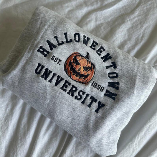Halloweentown University Embroidered Sweatshirt | Fall Sweater | Halloweentown Crewneck | Halloween Sweatshirt | Halloweentown University il_794xN.5123823271_rh9z.jpg