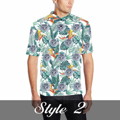 Personalized Hawaiian Polo Shirt with Face, Custom Photo/Logo Polo Shirt for Men, Custom Face Shirt, Custom Short Sleeve, Gift for Dad il_794xN.5133672895_k9gs.jpg