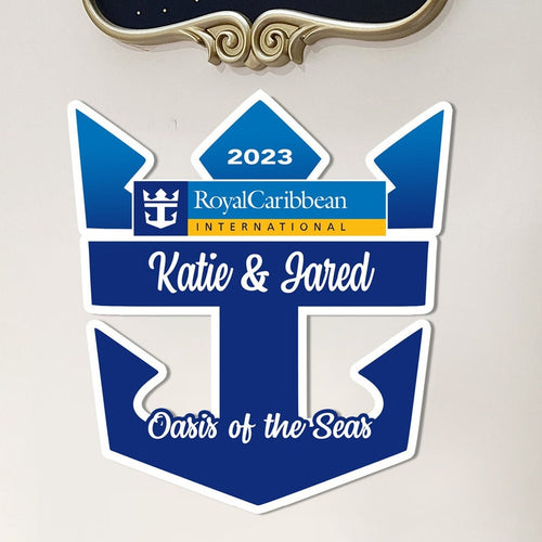 Royal Cruise Door Magnets Caribbean | Personalized Caribbean Royal Cruise Door Cruise Magnets | Cruise Door Anchor Magnet Sign il_794xN.5157534109_opu3.jpg