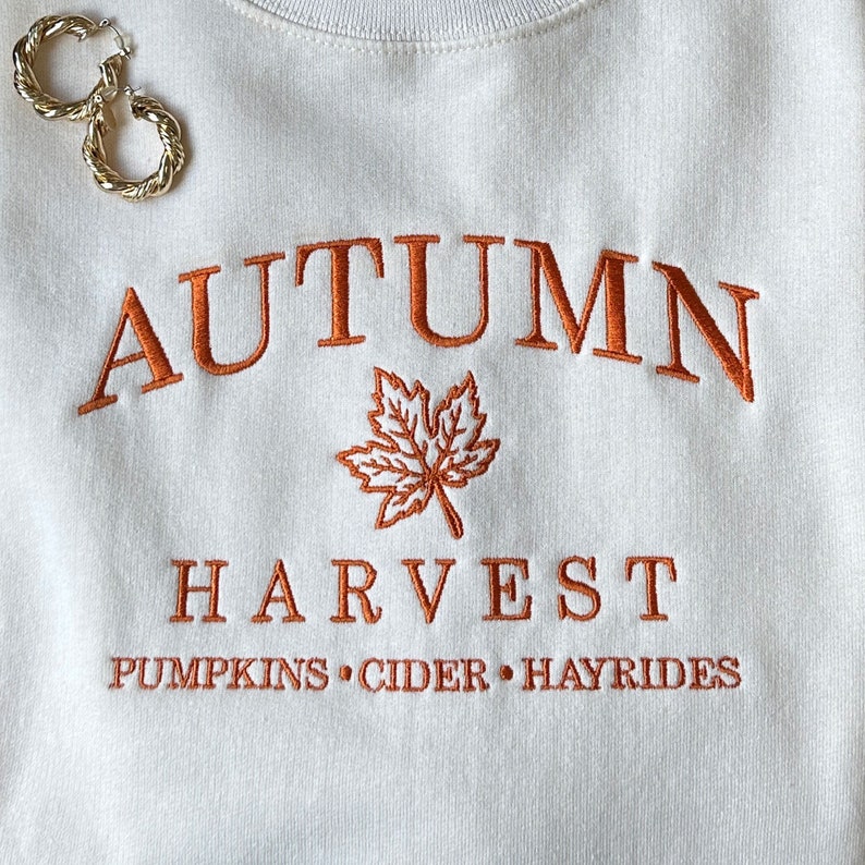 Autumn Harvest Embroidered Gemma Sweatshirt | High Quality Design, Perfect for Fall | Unisex Cozy Cotton Blend Sweatshirt | Fall Sweatshirt il_794xN.5194413450_sp4n.jpg