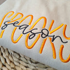 Spooky Season Embroidered Sweatshirt, Halloween Sweatshirt, Trendy Autumn Sweatshirt, Fall Crewneck, Halloween Embroidery, Gift for her il_794xN.5206745199_jz2f.jpg?v=1743403098