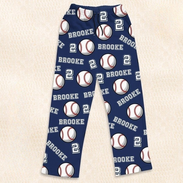 Personalized Baseball Pajama, Sports gift, baseball pajama gift, gift for baseball player, team gift, baseball team gift, custom pajama il_794xN.5238157186_esk6_1.jpg