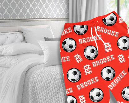 Personalized Soccer Pajama, Soccer Pajama gift, gift for Soccer player, Soccer gift, Soccer team gift il_794xN.5240472212_ajv2.jpg