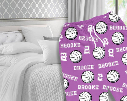 Personalized Volleyball Pajama, Volleyball Pajama gift, gift for volleyball player, volleyball gift, volleyball team gift il_794xN.5282719043_r5yi.jpg
