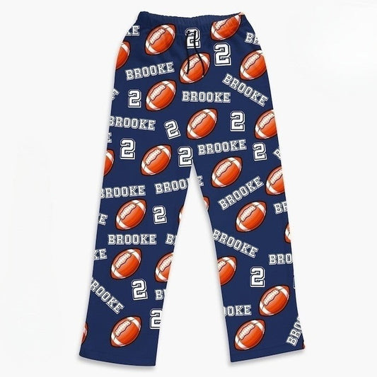 Football Pajama, Sports gift, football gift, gift for football player, football team gift, pajamas and t-shirts. il_794xN.5288562705_aqb8_1_1.jpg