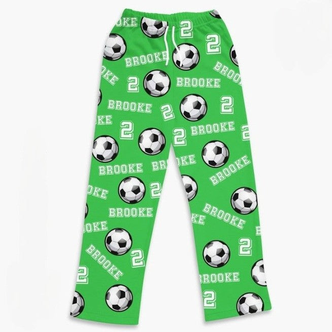 Personalized Soccer Pajama, Soccer Pajama gift, gift for Soccer player, Soccer gift, Soccer team gift il_794xN.5288657283_i8hh.jpg