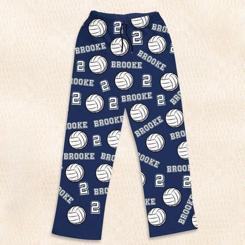 Personalized Volleyball Pajama, Volleyball Pajama gift, gift for volleyball player, volleyball gift, volleyball team gift il_794xN.5288713831_c2ei_1.jpg