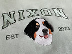 Pet Embroidered Sweatshirt, Embroidered Dog Hoodie, Custom Dog Face Embroidered Sweatshirt From Photo, Pet Lovers Gift, Mother Day Gift il_794xN.5296351436_dg0p.jpg?v=1743397380