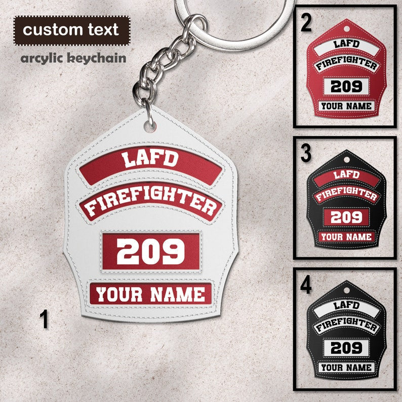 Firefighter Helmet Shield Custom Acrylic Keychain, Personalized Dad Firefighter Keychain, Gift For Fireman il_794xN.5325722671_hgwl.jpg
