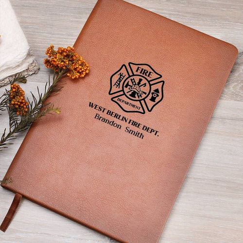 Firefighter Gift, Fire Fighter Journal, Firefighter Personalized Leather Journal, Fireman Gift, Fireman Notebook, Firemen Journal il_794xN.5368346008_sw3x.jpg
