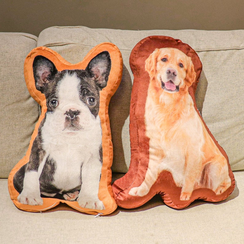 Dog Picture Pillow Custom Pet Pillow Dog Pillows Gift Custom 3D Pet Pillow from Photo | Personalized Dog/Cat Shaped Throw Pillow il_794xN.5377058023_kr7j.jpg