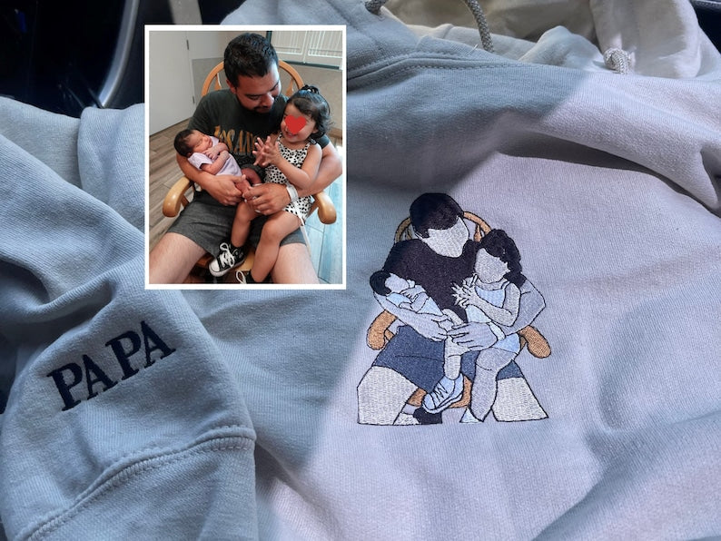 Custom Embroidered Family Portrait T-Shirt - Father's Day Gift - Personalized Dad T-Shirt - Embroidered Photo T-Shirt - Comfort Color Music T-Shirt il_794xN.5384380721_ai3v_5000x_170904fd-9c01-47fe-96a9-23211510dd13.jpg?v=1742187996
