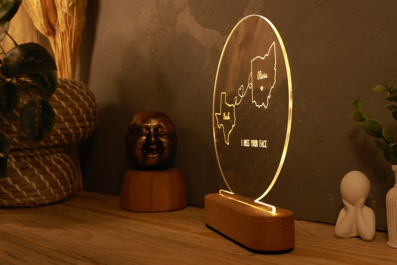Custom Two Map Night Light for Couples - Gift for Her/Him - Long Distance Relationship Gift - Going Away Gift - Couple Gift - Christmas Gift il_794xN.5386256152_emq9.jpg