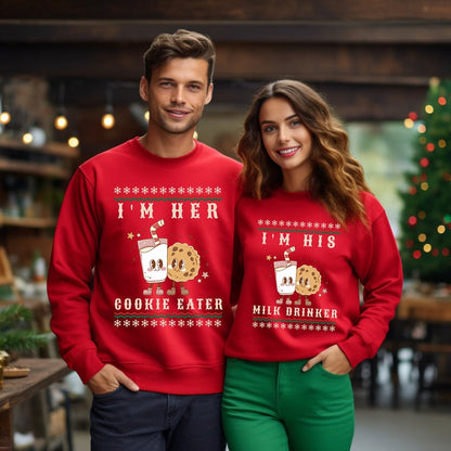 Matching Christmas Couple Sweaters Funny, Holiday Couples Sweatshirt, Funny Christmas Shirts for Couples, Matching Christmas Party Shirt il_794xN.5392001666_go7q_ae6a6507-b77d-4bea-8fd7-42641cba3521.jpg