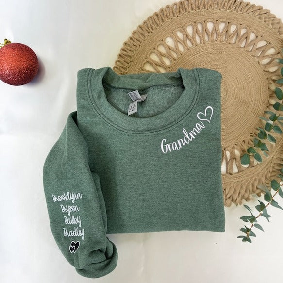 Personalized Embroidered Grandma Shirt with Grandkids il_794xN.5435873332_je6r.jpg