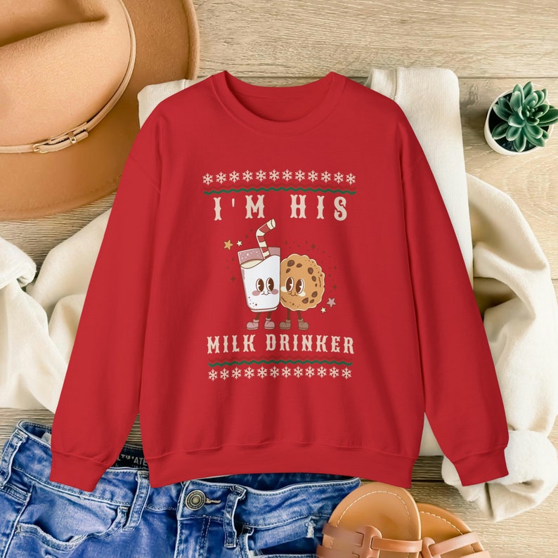 Matching Christmas Couple Sweaters Funny, Holiday Couples Sweatshirt, Funny Christmas Shirts for Couples, Matching Christmas Party Shirt il_794xN.5440136863_l4ea_f53817b1-b268-448e-a02c-03599c34d54b.jpg