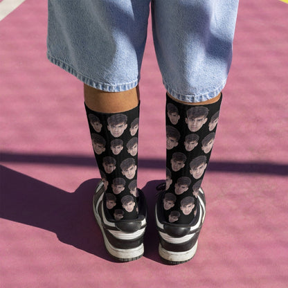 Custom Face Socks with Picture, Personalized Smiley Photo Socks, Funny Socks with face,Funny Sock gag Gifts for Men Women il_794xN.5462051162_lp8v.jpg