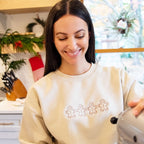 Gingerbread Men Embroidered Sweatshirt | Baking Crewneck with Embroidered Gingerbread Men | Gift for Baker | Traditional Christmas Crewneck il_794xN.5466373196_kp1e.jpg