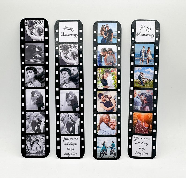 Personalised Photo Bookmark Film Strip. Personalised Anniversary Gift. Romantic Gift. Birthday Gift. Wedding Gift. Gift for Him or Her. il_794xN.5468168650_q3li.jpg