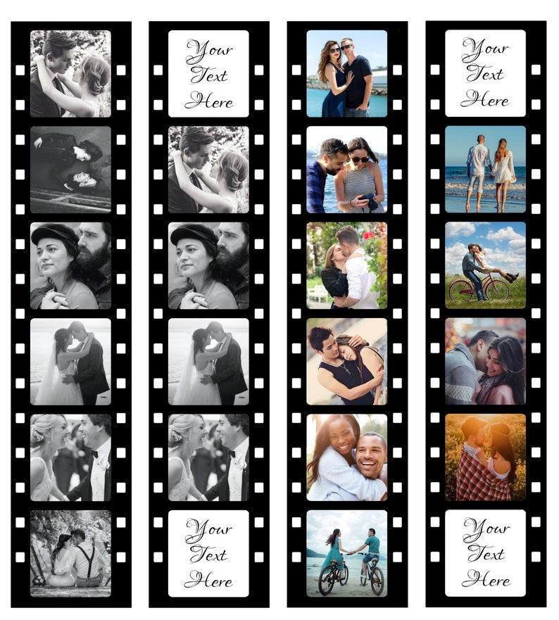 Personalised Photo Bookmark Film Strip. Personalised Anniversary Gift. Romantic Gift. Birthday Gift. Wedding Gift. Gift for Him or Her. il_794xN.5468314504_dl6m.jpg