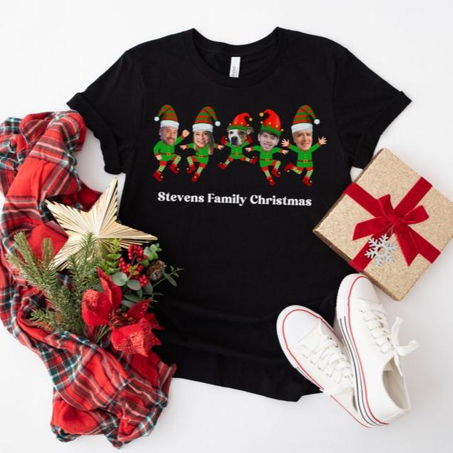 Family Custom Face Christmas Shirt Ugly Christmas Elf Face Custom Shirts Christmas Family Party Shirt Funny Christmas Gift Personalized il_794xN.5471524974_arm6_605efb3e-884c-4d33-8585-fe4967ae27af.jpg