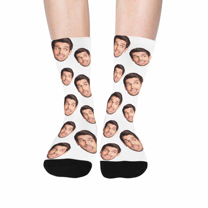 Custom Face Socks with Picture, Personalized Smiley Photo Socks, Funny Socks with face,Funny Sock gag Gifts for Men Women il_794xN.5499758701_9i12.jpg