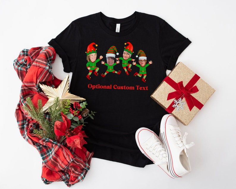 Family Custom Face Christmas Shirt Ugly Christmas Elf Face Custom Shirts Christmas Family Party Shirt Funny Christmas Gift Personalized il_794xN.5506044183_of0g_e047d4e6-7d6e-4e77-8caa-700f4d1b8847.jpg