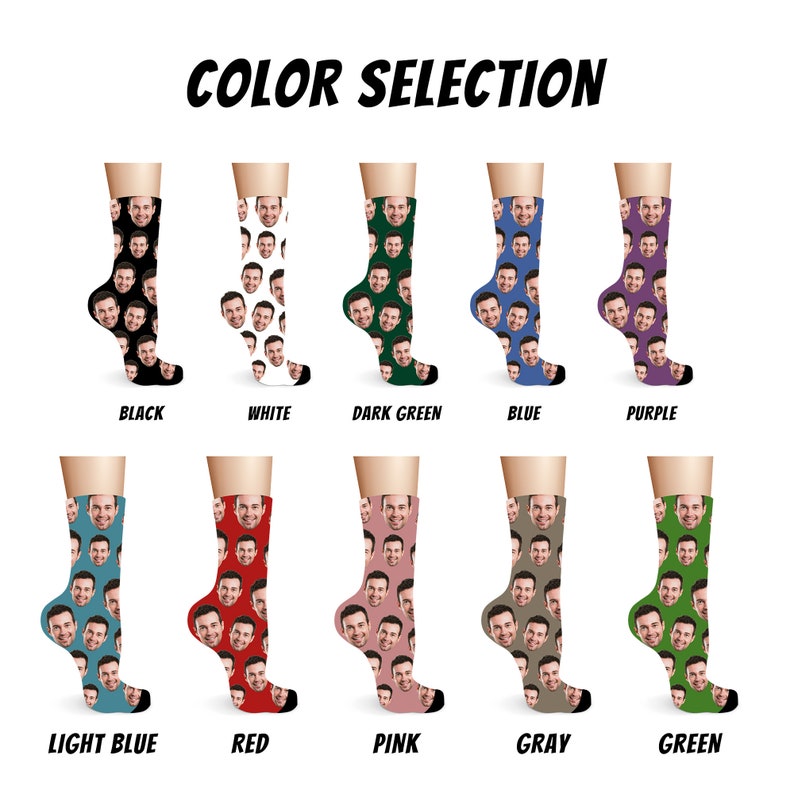 Custom Face Socks with Picture, Personalized Smiley Photo Socks, Funny Socks with face,Funny Sock gag Gifts for Men Women il_794xN.5510165313_ka4t.jpg