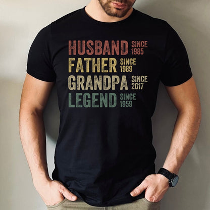 Personalized Dad Grandpa Vintage Shirt, Father's Day Shirt, Husband Father Grandpa Legend, Grandfather Custom Dates il_794xN.5524309453_coyq.jpg