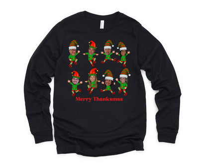 Family Custom Face Christmas Shirt Ugly Christmas Elf Face Custom Shirts Christmas Family Party Shirt Funny Christmas Gift Personalized il_794xN.5540442368_6d1m_1a2d9f2e-31c0-4892-96bf-be8849b54ce8.jpg