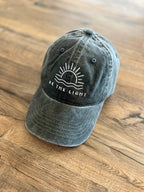Be The Light Embroidered Hat, Religious Hat, Women's Cap, Gift For Her, Women's Clothing, Embroidered Hat, Christian Clothing, Sunshine Hat