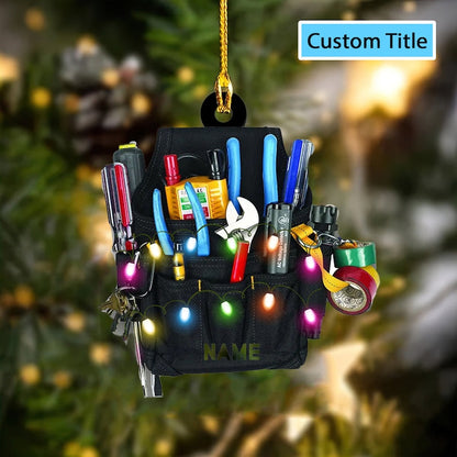 Personalized Electrician Tool Bag Flat Ornament,Mechanic Ornament Birthaday Gift, Father's Day Gift il_794xN.5583826813_6olf.jpg