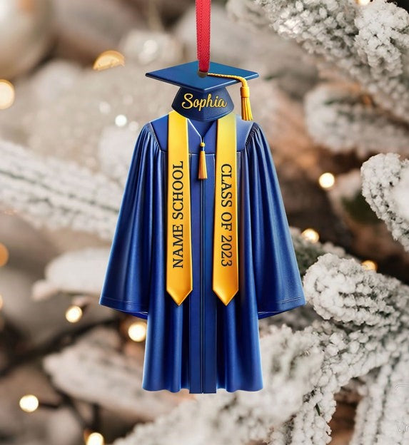 Personalized Graduation Ornament,2025 College Graduation,School Graduation Ornament Gift,Class Of 2025,High School Graduation Gift,Grad Gift il_794xN.5601852857_e0a7.jpg